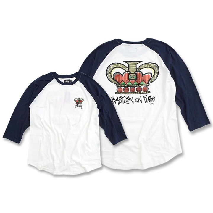 楽天市場】ステューシー STUSSY ラグラン 七分袖 メンズ Babylon On 