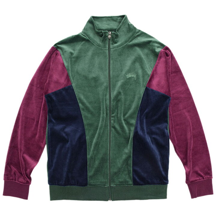 楽天市場】ステューシー STUSSY ジャケット メンズ Velour Paneled  