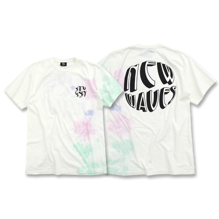 楽天市場】ステューシー STUSSY Tシャツ 半袖 メンズ New Waves Tie 