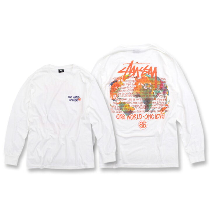 楽天市場】ステューシー STUSSY Tシャツ 長袖 メンズ One World(stussy