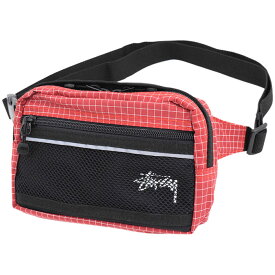 ステューシー STUSSY ウエストバッグ Ripstop Nylon ( stussy waist bag ウエストポーチ ヒップバッグ ボディバッグ メンズ レディース ユニセックス 男女兼用 134187 USAモデル 正規 品 ストゥーシー スチューシー 小物 ) ice field icefield