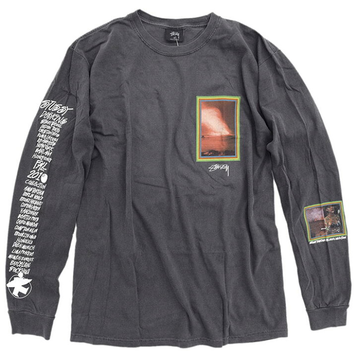 楽天市場】ステューシー STUSSY Tシャツ 長袖 メンズ Inferno Pigment