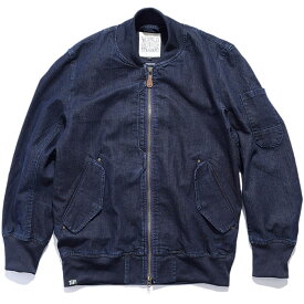 エイチティエムエル ゼロスリー HTML ZERO3 ジャケット メンズ ハンディ ワーク デニム エムエーワン ( html zero3 Handy Work Denim MA-1 JKT MA1 フライトジャケット JACKET アウター ジャンパー・ブルゾン エイチティーエムエル HTML-JKT213 )