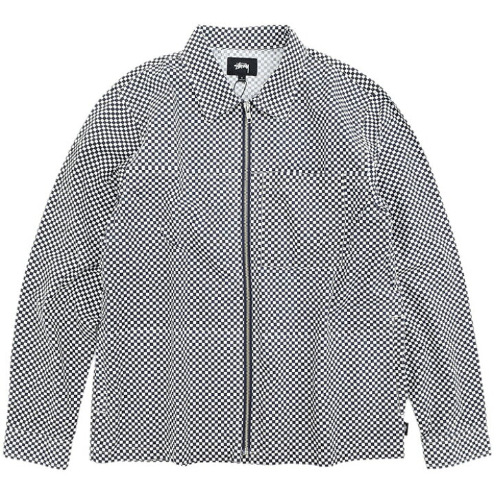 楽天市場】ステューシー STUSSY ジャケット メンズ Mini Check Full 