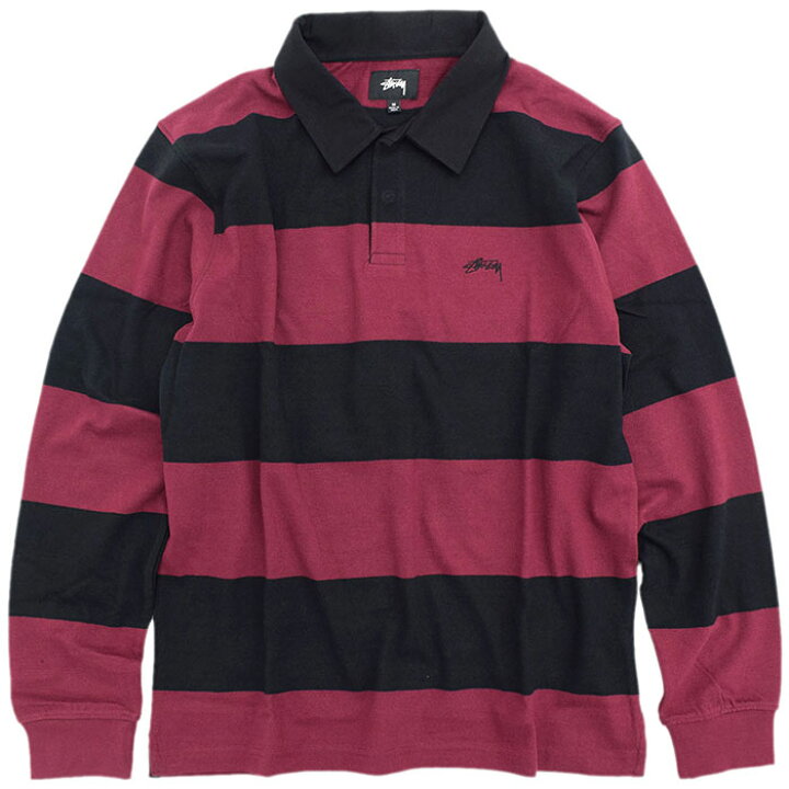 楽天市場】ステューシー STUSSY ポロシャツ 長袖 メンズ Ralphie 
