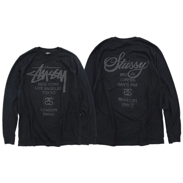 楽天市場】ステューシー STUSSY Tシャツ 長袖 レディース WOMEN World 