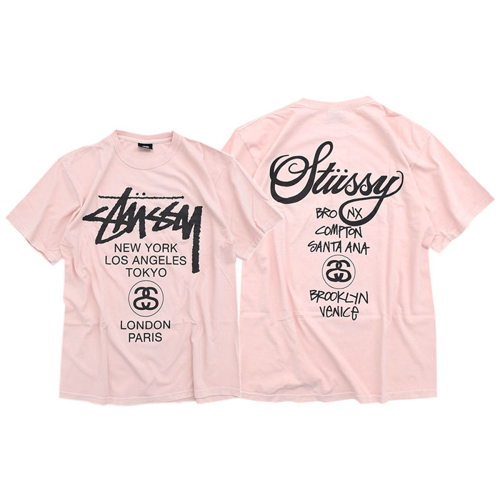 楽天市場】ステューシー STUSSY Tシャツ 半袖 メンズ World Tour 
