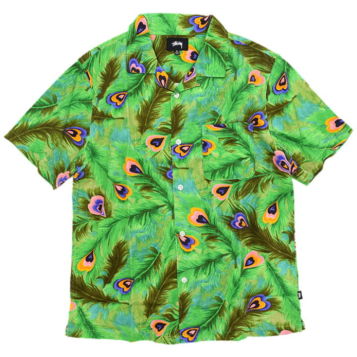 楽天市場】ステューシー STUSSY シャツ 半袖 メンズ Peacock(stussy 