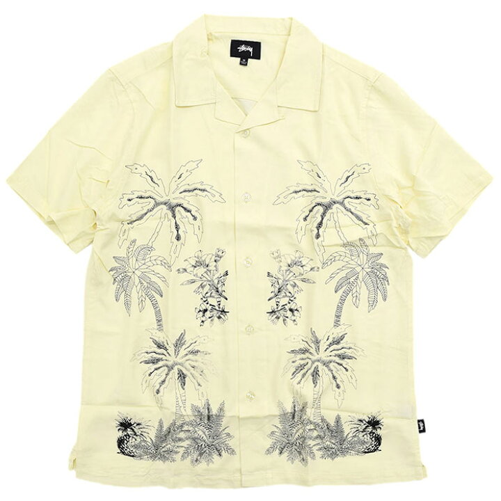 楽天市場】ステューシー STUSSY シャツ 半袖 メンズ Palm Tree 