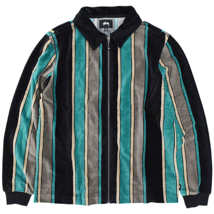 楽天市場】ステューシー STUSSY ポロシャツ 長袖 メンズ Roland Stripe 