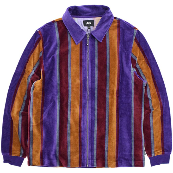 楽天市場】ステューシー STUSSY ポロシャツ 長袖 メンズ Roland Stripe 