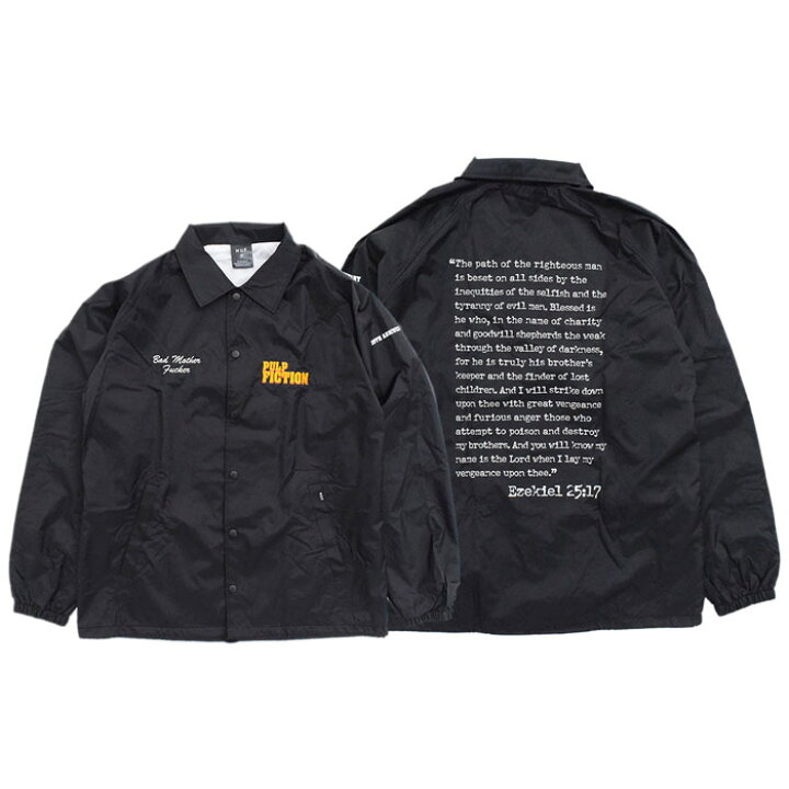 楽天市場】ハフ HUF ジャケット メンズ パルプ フィクション コーチ 