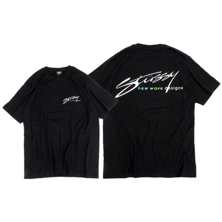 楽天市場】ステューシー STUSSY Tシャツ 半袖 メンズ New Wave Designs 