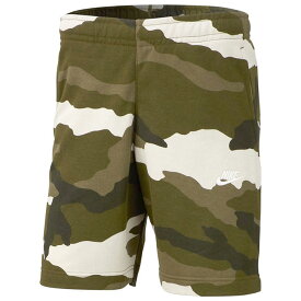 ナイキ NIKE ハーフパンツ メンズ クラブ フレンチテリー カモ ショーツ ( nike Club French Terry Camo Short 迷彩 スウェットショーツ ショートパンツ ハーフ パンツ ハーパン ボトムス メンズ 男性用 BV2839 ) ice field icefield