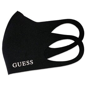 ゲス GUESS マスク ゲス ロゴ ( GUESS GUESS Logo Mask 洗える 立体型 風邪 花粉 ほこり 抗菌 消臭 速乾 UVカット 2枚入り おしゃれ ファッション カジュアル 即納 メンズ レディース ユニセックス 男女兼用 MK2A7724RT )[M便 1/1] ice field icefield