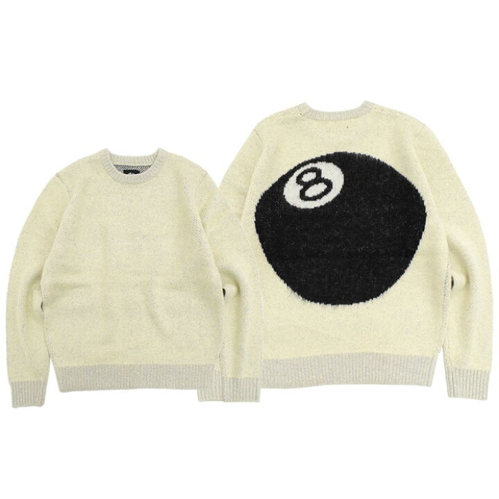 楽天市場】ステューシー STUSSY セーター メンズ 8 Ball Heavy Brushed 