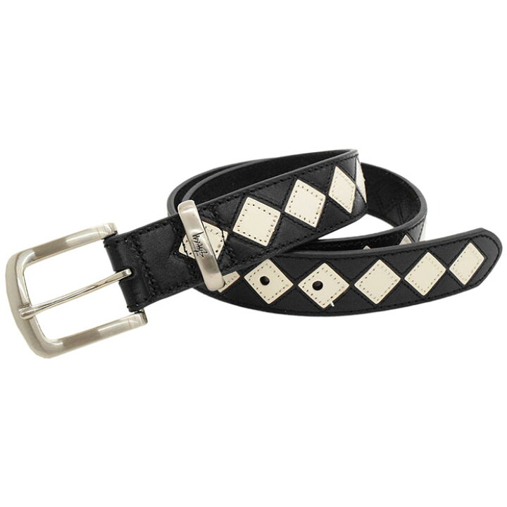 楽天市場】ステューシー STUSSY ベルト メンズ Argyle Stitch Leather 