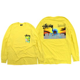 【アウトレット(不良箇所あり)】ステューシー STUSSY Tシャツ 長袖 メンズ Stonehenge ( stussy tee ティーシャツ T-SHIRTS カットソー トップス ロング ロンティー ロンt メンズ・男性用 1994629 USAモデル 正規 品 ストゥーシー スチューシー ) ice field icefield