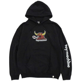 トイマシーン TOY MACHINE パーカー プルオーバー メンズ ハローキティ マークド モンスター キティ リボン コラボ ( TOY MACHINE×Hello Kitty Marked Monster Kitty Ribbon Pullover Hoodie フード フーディ スウェット Pull Over Hoody Parker トップス 男性用 KTMPBSW4 )