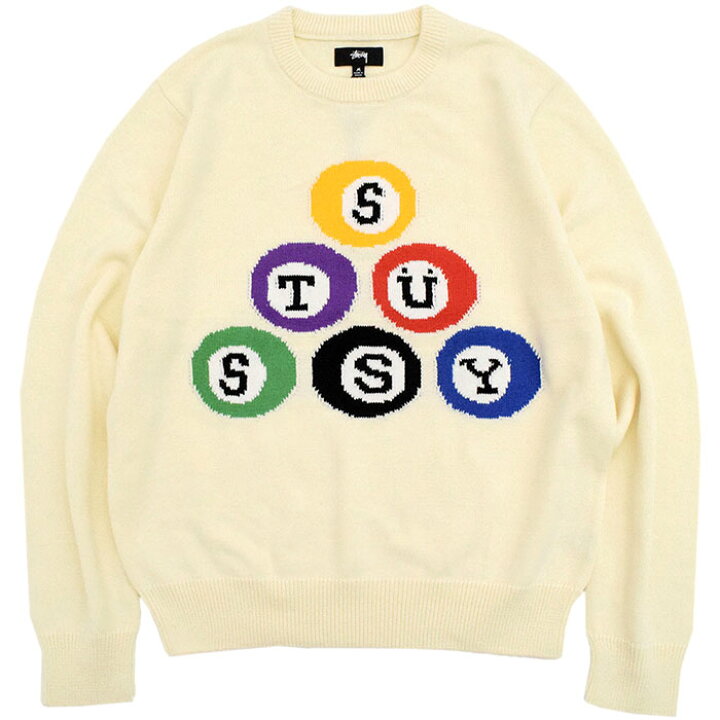 楽天市場】ステューシー STUSSY セーター メンズ Stussy Billiard 