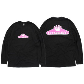 【アウトレット(不良箇所あり)】ステューシー STUSSY Tシャツ 長袖 メンズ Crowned ( stussy tee ティーシャツ T-SHIRTS カットソー トップス ロング ロンティー ロンt メンズ・男性用 1994675 USAモデル 正規 品 ストゥーシー スチューシー ) ice field icefield