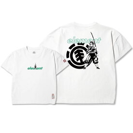 エレメント ELEMENT Tシャツ 半袖 キッズ 鬼滅の刃 Kimetsu Tanjiro Boy コラボ ( ELEMENT×鬼滅の刃 Kimetsu Tanjiro Boy S/S Tee 竈門炭治郎 ティーシャツ T-SHIRTS カットソー トップス キッズ 子供用 BB026-294 )[M便 1/1]