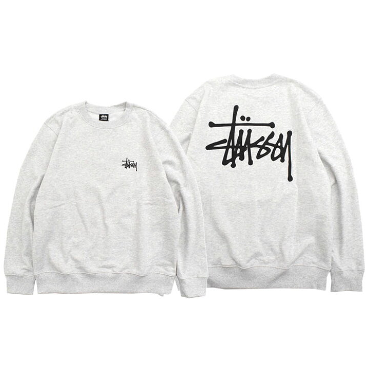 楽天市場】ステューシー STUSSY トレーナー メンズ Basic Stussy 