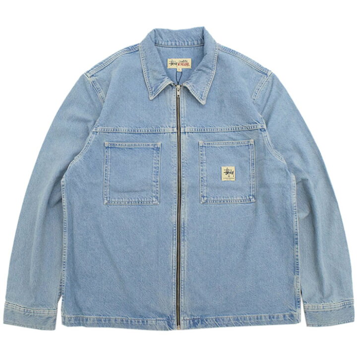 楽天市場】ステューシー STUSSY ジャケット メンズ Denim Zip Up Work 