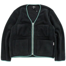 ステューシー STUSSY ジャケット メンズ & レディース Polar Fleece Cardigan ( stussy JKT フリースジャケット FLEECE カーディガン JACKET アウター ジャンパー・ブルゾン ユニセックス 男女兼用 218131 USAモデル 正規 品 ストゥーシー スチューシー )