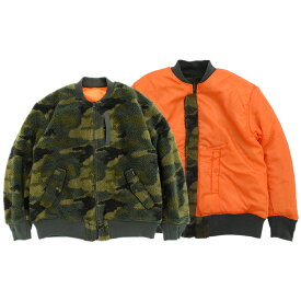 ルーカ RVCA ジャケット メンズ 21FW ホス エムエーワン リバーシブル ( RVCA 21FW Hoth MA-1 Reversible JKT フライトジャケット フリースジャケット MA1 MA 1 JACKET JAKET アウター ジャンパー・ブルゾン メンズ 男性用 BB042-761 )