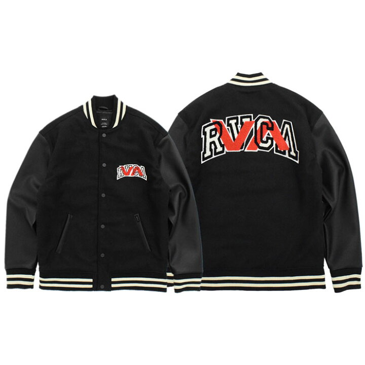 楽天市場】ルーカ RVCA ジャケット メンズ バーシティー レターマン 