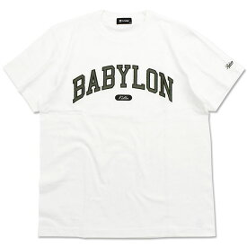 【7時間セール6/10】【50%OFF】サブサエティ Subciety Tシャツ 半袖 メンズ バビロン カレッジ ( subciety サブサエティー Babylon College S/S Tee ティーシャツ T-SHIRTS カットソー トップス 109-40753 )[M便 1/1] ice field icefield