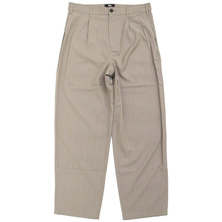 楽天市場】ステューシー STUSSY パンツ メンズ Striped Volume Pleated 