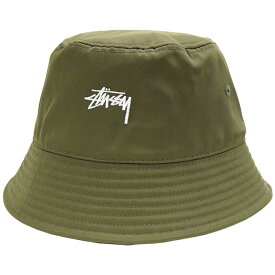 ステューシー STUSSY バケット ハット Satin Nylon Deep Bucket Hat 帽子 ( stussyhat メンズ・男性用 1321090 USAモデル 正規 品 ストゥーシー スチューシー )[M便 1/1] ice field icefield