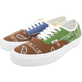 バンズ VANS スニーカー メンズ 男性用 オーセンティック Unity/True White ピース ペイズリー ( vans VN0A5KRDAV0 Authentic Peace Paisley ローカット SNEAKER MENS・靴 シューズ SHOES ヴァンズ )