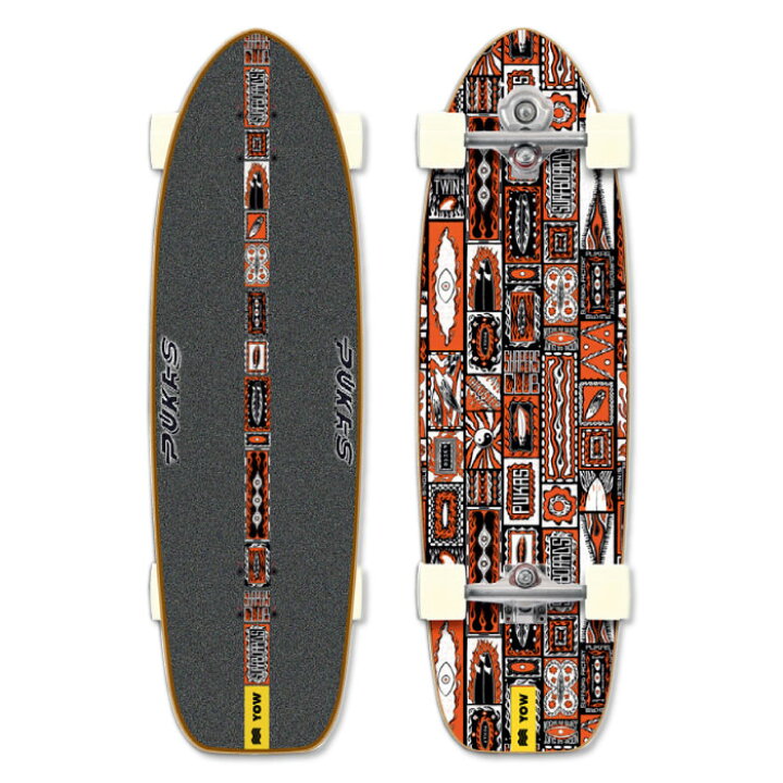 楽天市場】ヤウ YOW スケボー スケートボード コンプリート 34.5インチ 