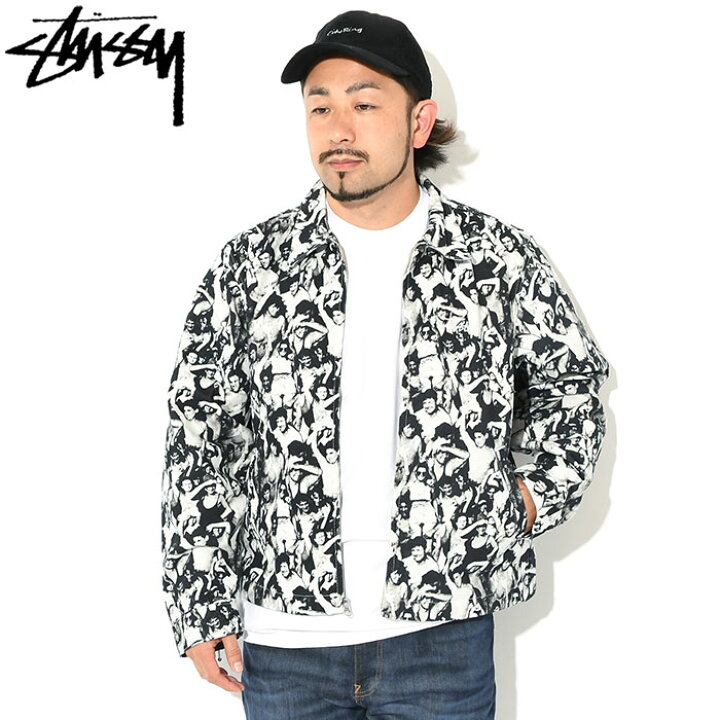 楽天市場】ステューシー STUSSY ジャケット メンズ Beach Mob Bing 