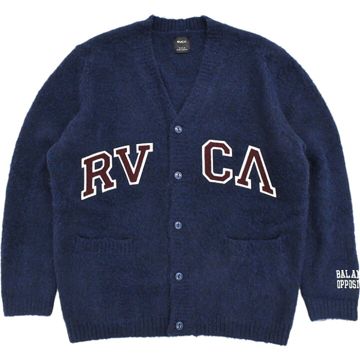 楽天市場】ルーカ RVCA カーディガン メンズ ヒッター モヘヤ ( RVCA  