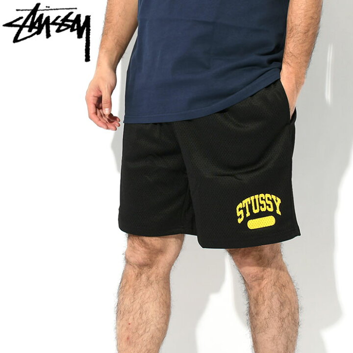 ステューシー STUSSY ハーフパンツ メンズ Arch Mesh stussy short pant ショーツ ショートパンツ ハーパン ボトムス メンズ・男性用 112291 USAモデル 正規 品 ストゥーシー スチューシー ice field icefield ice field(アイスフィールド) ♧古着♧ステューシー オーセンティック アウターギア ハーフパンツ ボトムス