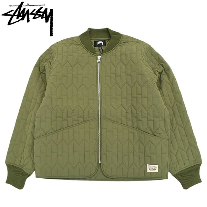 楽天市場】ステューシー STUSSY ジャケット メンズ S Quilted Liner 