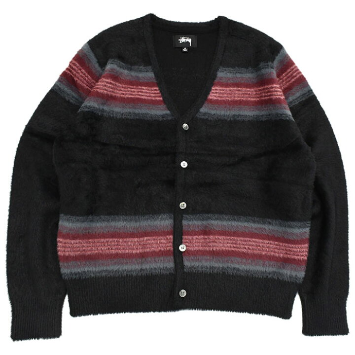 楽天市場】ステューシー STUSSY カーディガン Stripe Shaggy ( stussy 