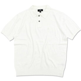 ステューシー STUSSY ポロシャツ 半袖 メンズ Textured ( stussy polo ポロ・シャツ トップス メンズ 男性用 117167 USAモデル 正規 品 ストゥーシー スチューシー )