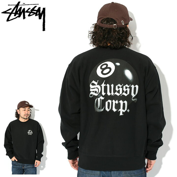 楽天市場】ステューシー STUSSY トレーナー メンズ 8 Ball Corp 
