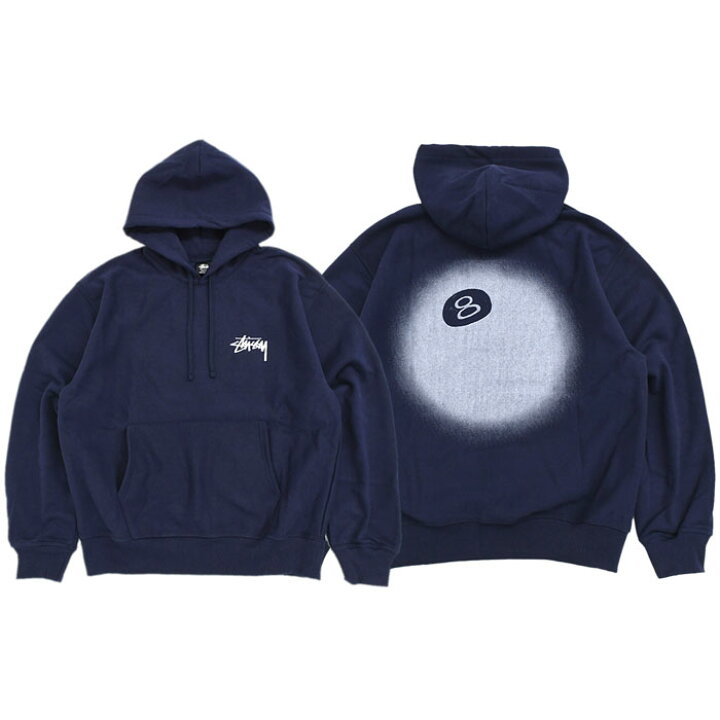 楽天市場】ステューシー STUSSY パーカー プルオーバー メンズ 8 Ball 