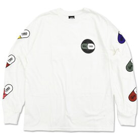 【アウトレット(不良箇所あり)】ステューシー STUSSY ロンT Tシャツ 長袖 メンズ Capsule ( stussy tee ティーシャツ T-SHIRTS カットソー トップス ロング ロンティー 長袖Tシャツ メンズ・男性用 1994859 USAモデル 正規 品 ストゥーシー スチューシー )