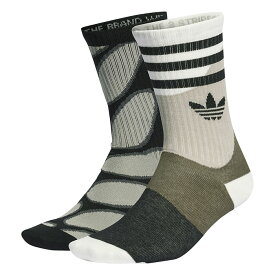 アディダス adidas ソックス レディース マリメッコ ウィメンズ 2PP クルー コラボ オリジナルス ( adidas×marimekko Womens 2PP Crew Socks 2足組 2足セット レッグウエア 靴下 レディース 女性用 IC5328 )