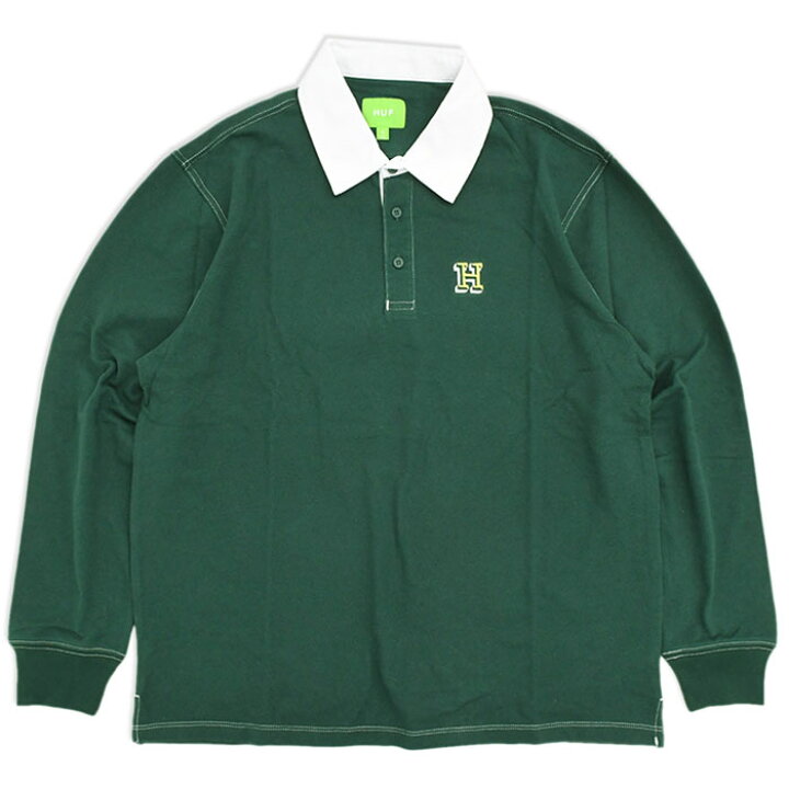 楽天市場】ハフ HUF ポロシャツ 長袖 メンズ ロングデン ( HUF Longden 