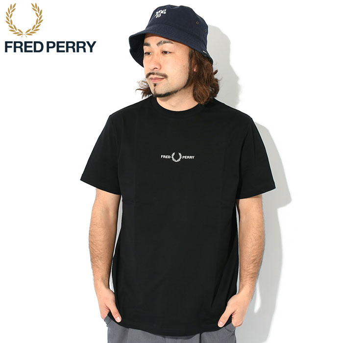 楽天市場】フレッドペリー FRED PERRY Tシャツ 半袖 メンズ エンブ 