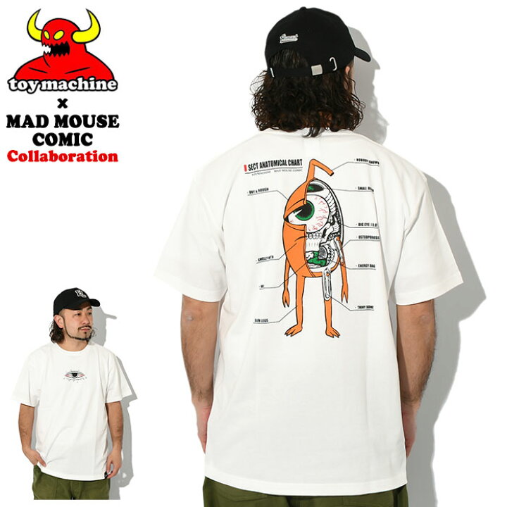 楽天市場】トイマシーン TOY MACHINE Tシャツ 半袖 メンズ マッド 