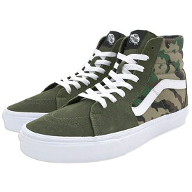 バンズ VANS スニーカー メンズ 男性用 スケートハイ Olive/White カモ ( vans VN0005U9Y33 Sk8-Hi Camo ハイカット SNEAKER MENS・靴 シューズ SHOES ヴァンズ )